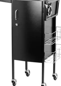 Gabbiano Hairdresser Trolley Deluxe 500 Black