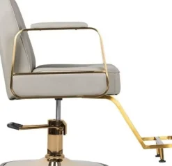 Gabbiano Hairdressing Chair Acri Gold - Beige