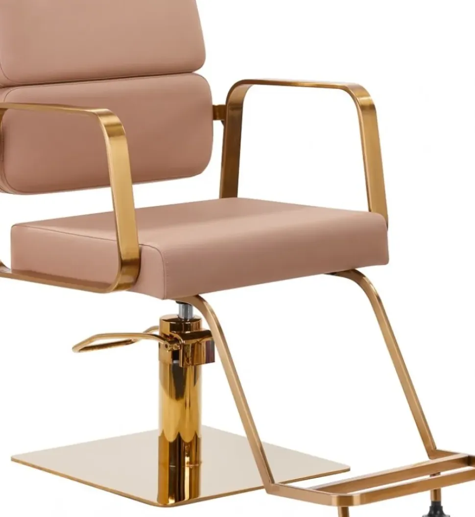 Gabbiano Hairdressing Chair Beige