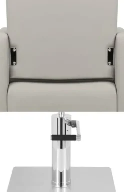 Gabbiano Hairdressing Chair Bergamo - Grey