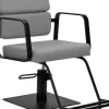 Gabbiano Hairdressing Chair Black Gray