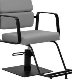 Gabbiano Hairdressing Chair Black Gray