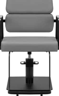 Gabbiano Hairdressing Chair Black Gray