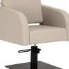 Gabbiano Hairdressing Chair Elda Grey Beige