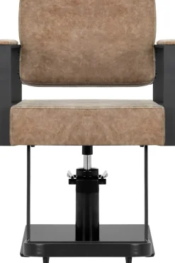 Gabbiano Hairdressing Chair Modena Old Brown