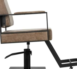 Gabbiano Hairdressing Chair Modena Old Brown