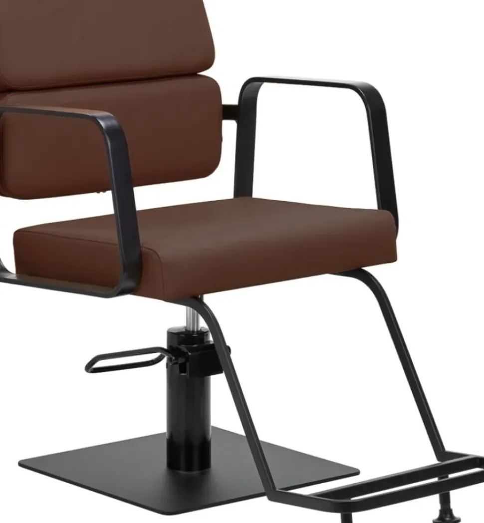 Gabbiano Hairdressing Chair Porto Black Chocolate