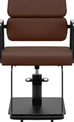 Gabbiano Hairdressing Chair Porto Black Chocolate