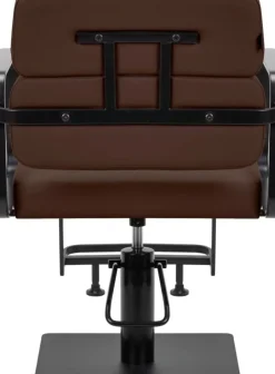 Gabbiano Hairdressing Chair Porto Black Chocolate