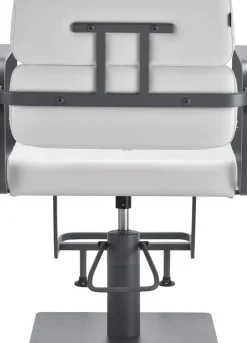 Gabbiano Hairdressing Chair Porto Gray White