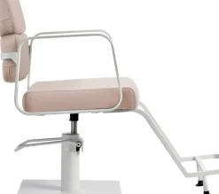 Gabbiano Hairdressing Chair Porto White Beige