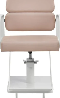 Gabbiano Hairdressing Chair Porto White Beige