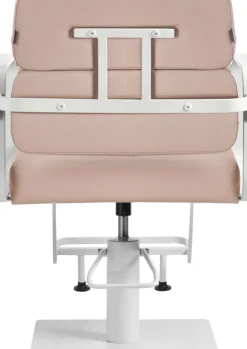 Gabbiano Hairdressing Chair Porto White Beige