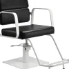 Gabbiano Hairdressing Chair Porto White Black