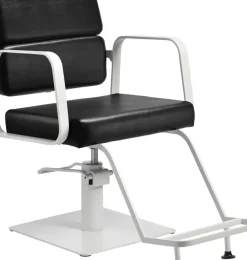 Gabbiano Hairdressing Chair Porto White Black