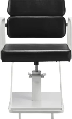 Gabbiano Hairdressing Chair Porto White Black