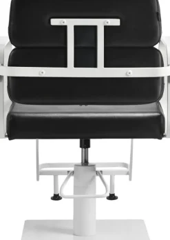 Gabbiano Hairdressing Chair Porto White Black