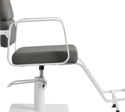 Gabbiano Hairdressing Chair Porto White Gray
