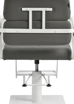 Gabbiano Hairdressing Chair Porto White Gray