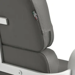 Gabbiano Hairdressing Chair Porto White Gray