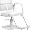 Gabbiano Hairdressing Chair Porto White On White