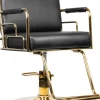 Gabbiano Hairdressing Chair Prato Gold Black