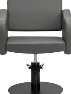Gabbiano Hairdressing Chair Sewilla Gray Black Base