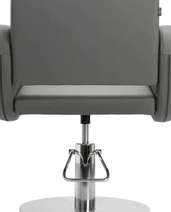 Gabbiano Hairdressing Chair Sewilla Gray Inox Base