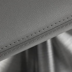 Gabbiano Hairdressing Chair Sewilla Gray Inox Base