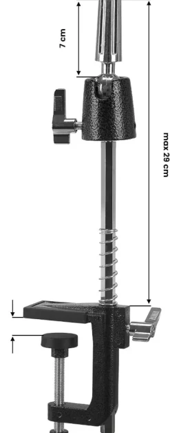 Gabbiano 41 Hairdressing Head Holder Stand