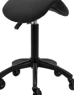 Gabbiano Hairdressing Stool D032 Black