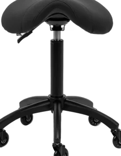 Gabbiano Hairdressing Stool D032 Black