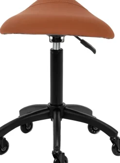 Gabbiano Hairdressing Stool D032 Brown
