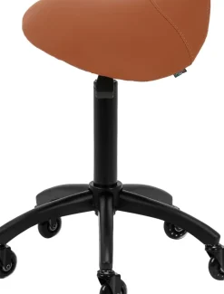 Gabbiano Hairdressing Stool D032 Brown