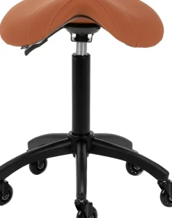Gabbiano Hairdressing Stool D032 Brown