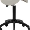 Gabbiano Hairdressing Stool D032 Grey Beige