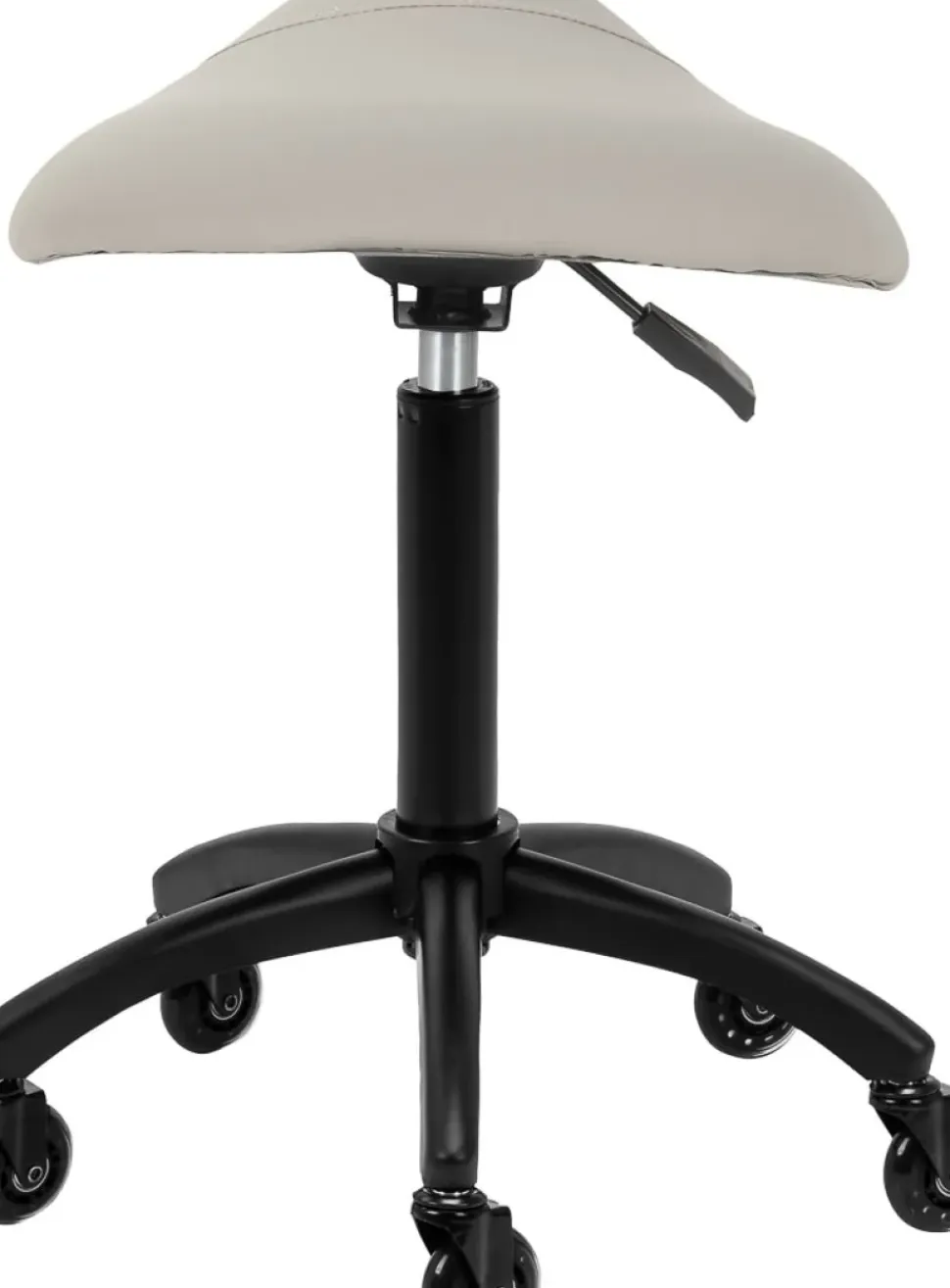 Gabbiano Hairdressing Stool D032 Grey Beige