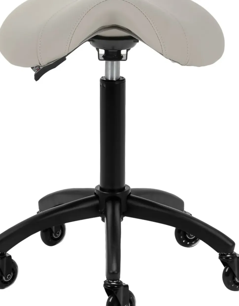 Gabbiano Hairdressing Stool D032 Grey Beige