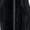 Gabbiano Hairdressing Training Head Synthetic Black Length 55 cm