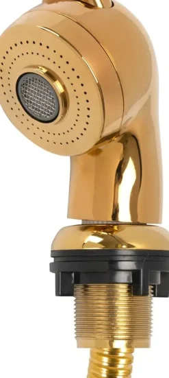 Gabbiano Hairdressing Wash Unit Handset Gold Large
