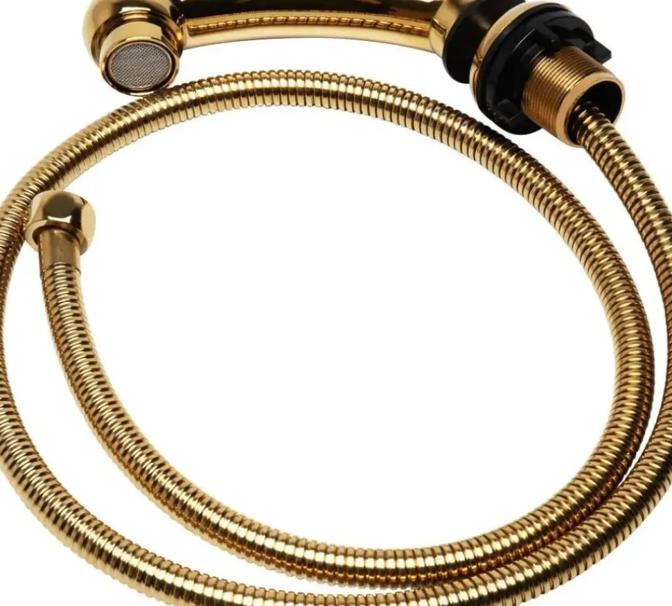 Gabbiano Hairdressing Wash Unit Handset Gold Small
