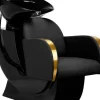 Gabbiano Hairdressing Wash Unit Malaga Gold And Black