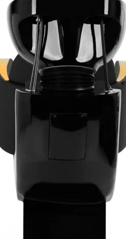 Gabbiano Hairdressing Wash Unit Malaga Gold And Black
