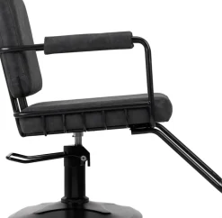 Gabbiano Katania Loft Old Leather Chair Black
