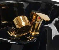 Gabbiano Marcus Barber Wash Gold Black