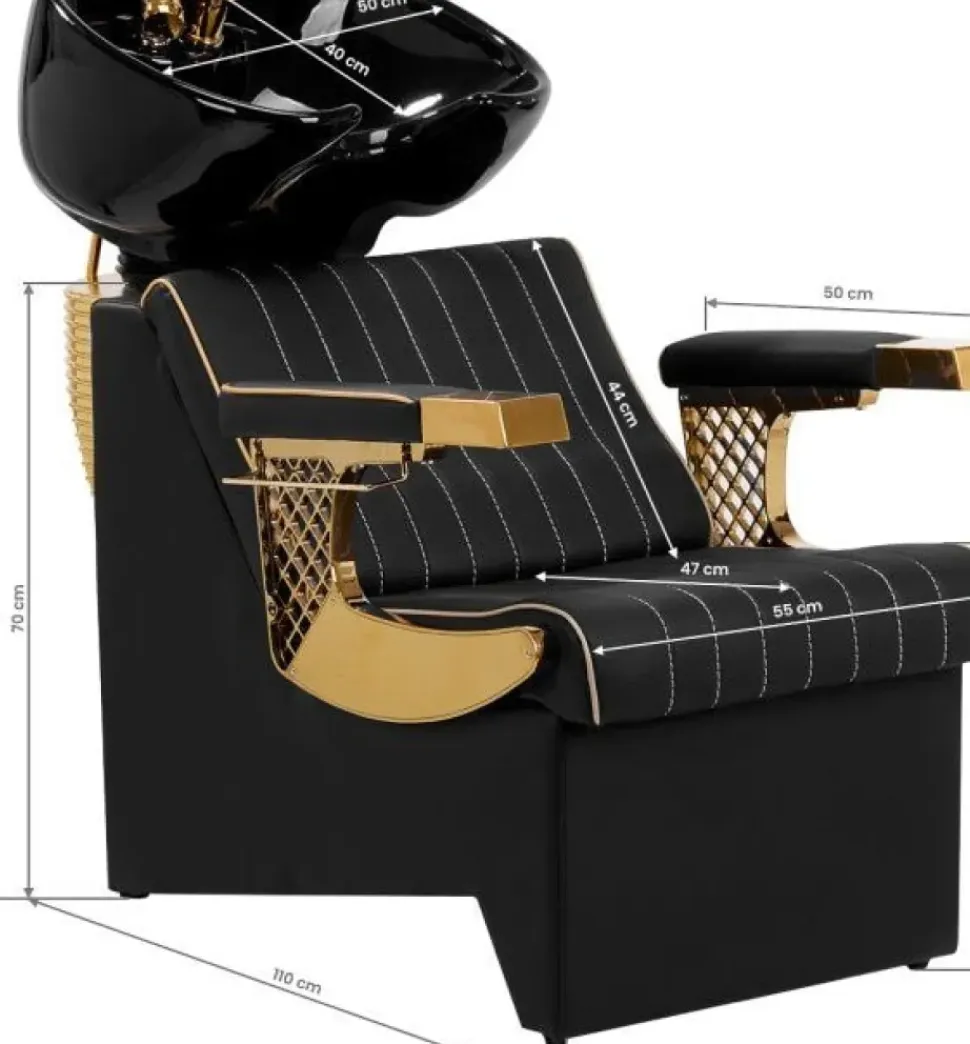 Gabbiano Marcus Barber Wash Gold Black