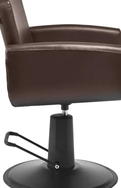 Gabbiano Mataro Hairdressing Chair - Brown