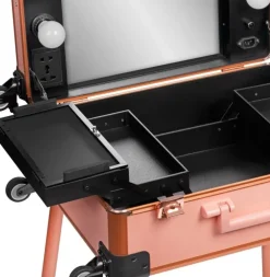 Gabbiano Professional Cosmetic Case T-27 Rose Gold