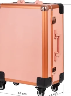 Gabbiano Professional Cosmetic Case T-27 Rose Gold