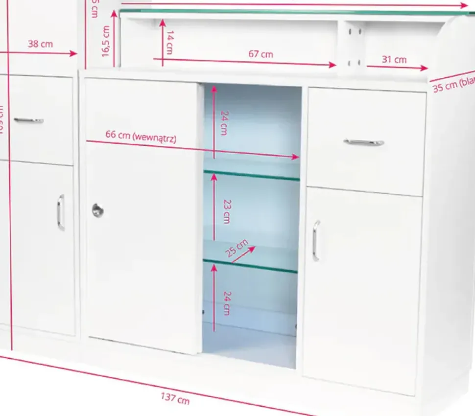 Gabbiano Reception Desk Q-0333